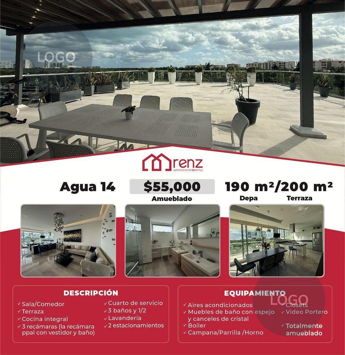 APARTMENT RENTALS IN CANCÚN