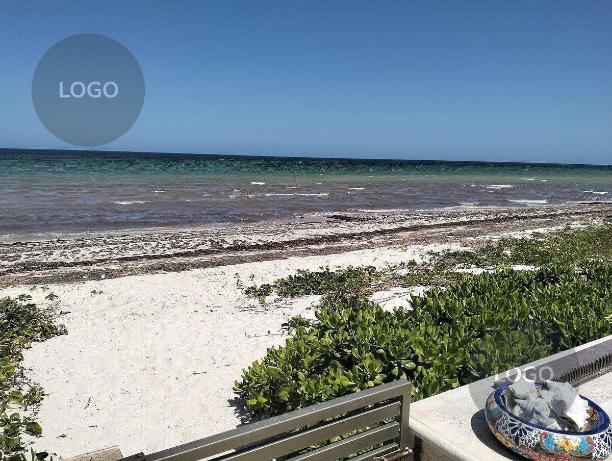 HOUSE FOR SALE IN TELCHAC PUERTO, ON THE BEACHFRONT