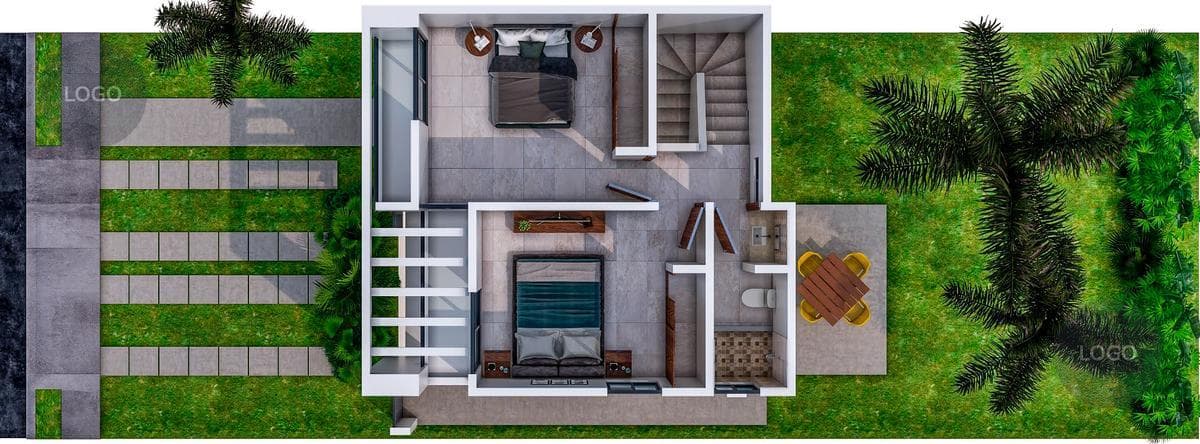 House for sale in the South Industrial Park of Cancun