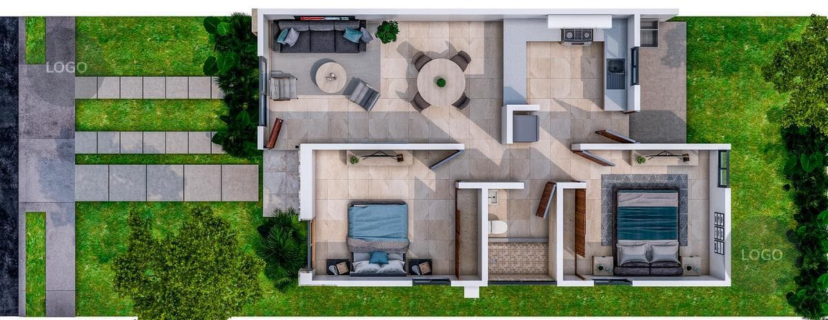 House for sale in the South Industrial Park of Cancun