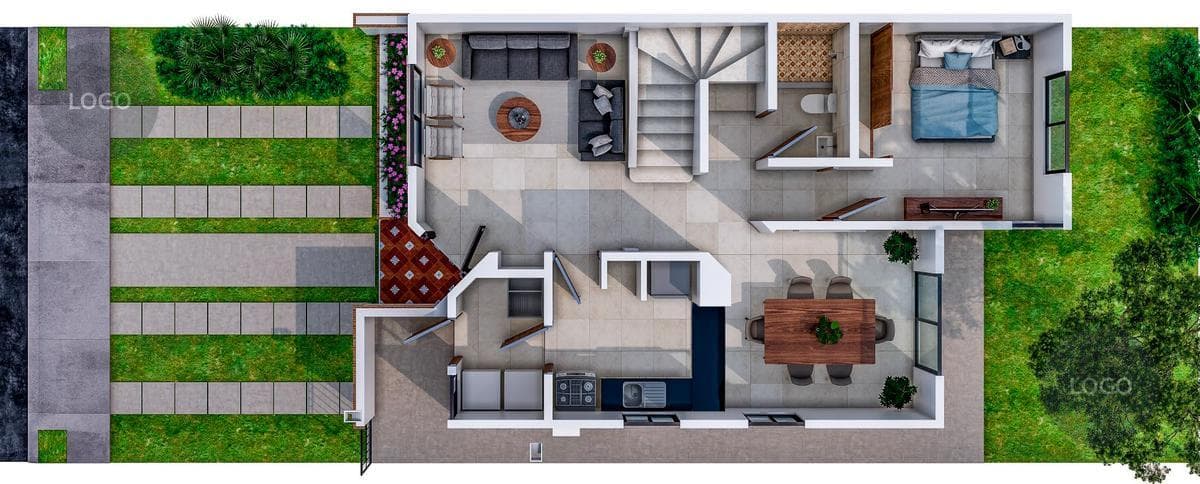 House for sale in the South Industrial Park of Cancun