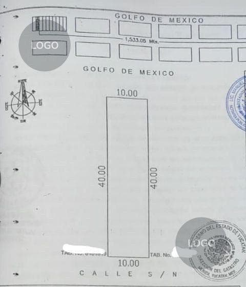 BEACHFRONT LOT FOR SALE IN SAN BENITO, YUCATÁN