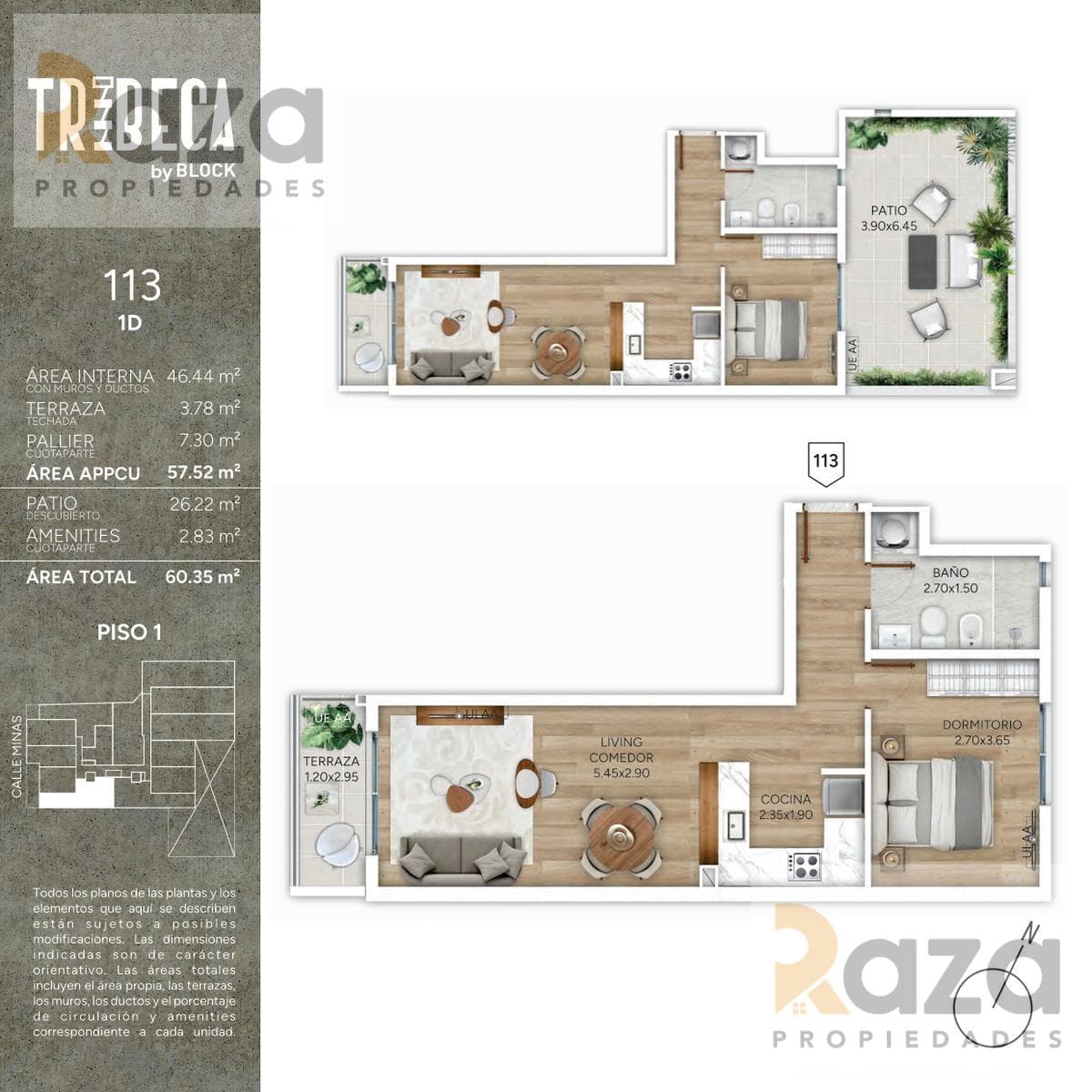 1-Bedroom Apartment for Sale in Cordón