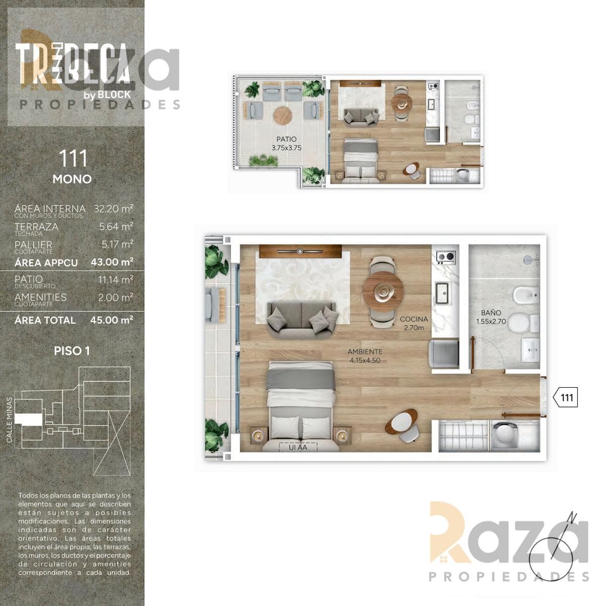 Studio Apartment for Sale in Cordón