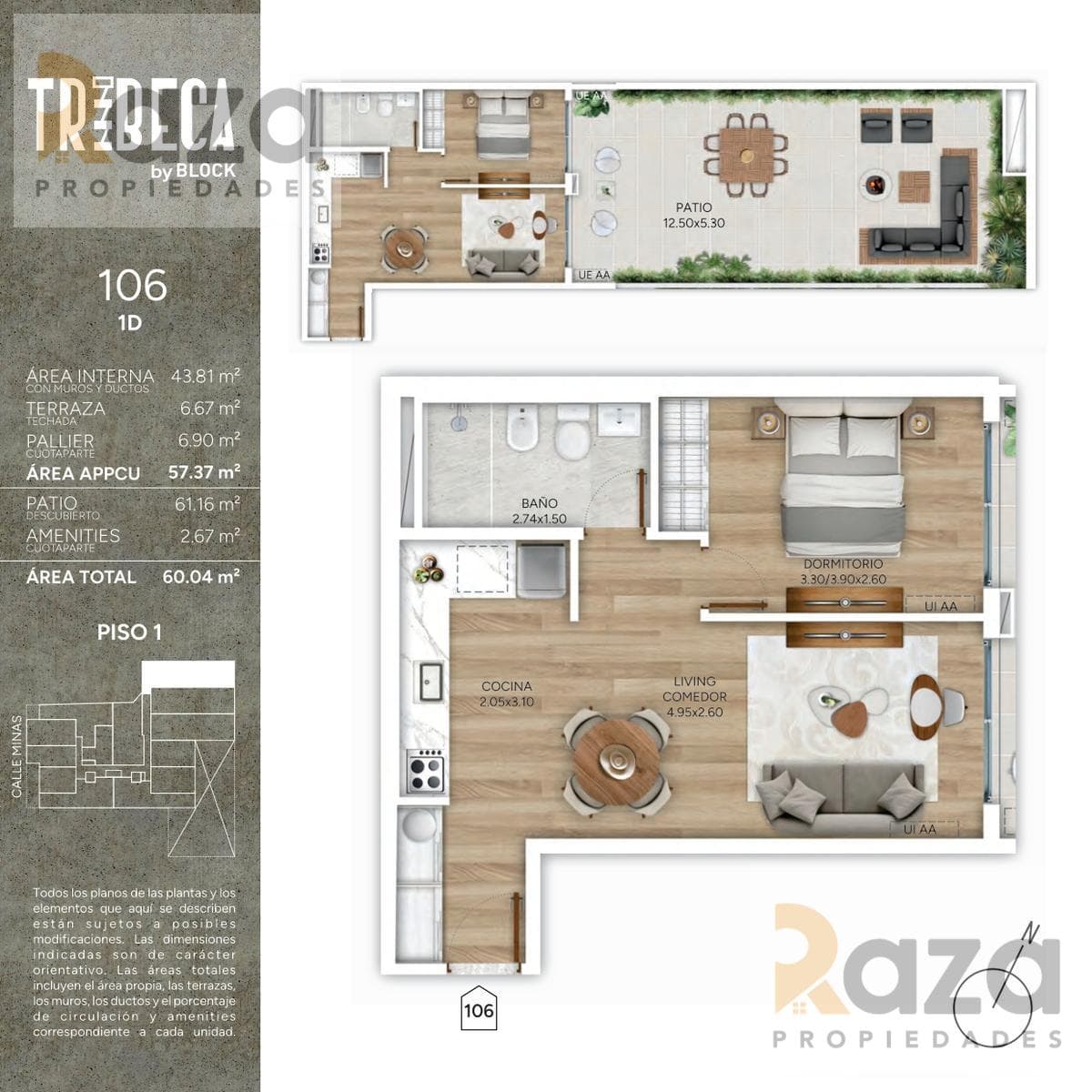 1-Bedroom Apartment for Sale in Cordón