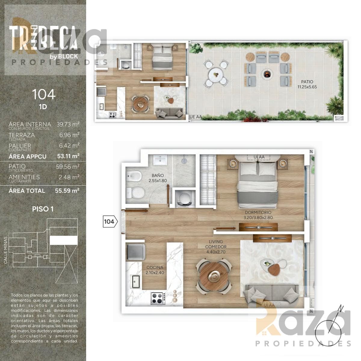 1-Bedroom Apartment for Sale in Cordón