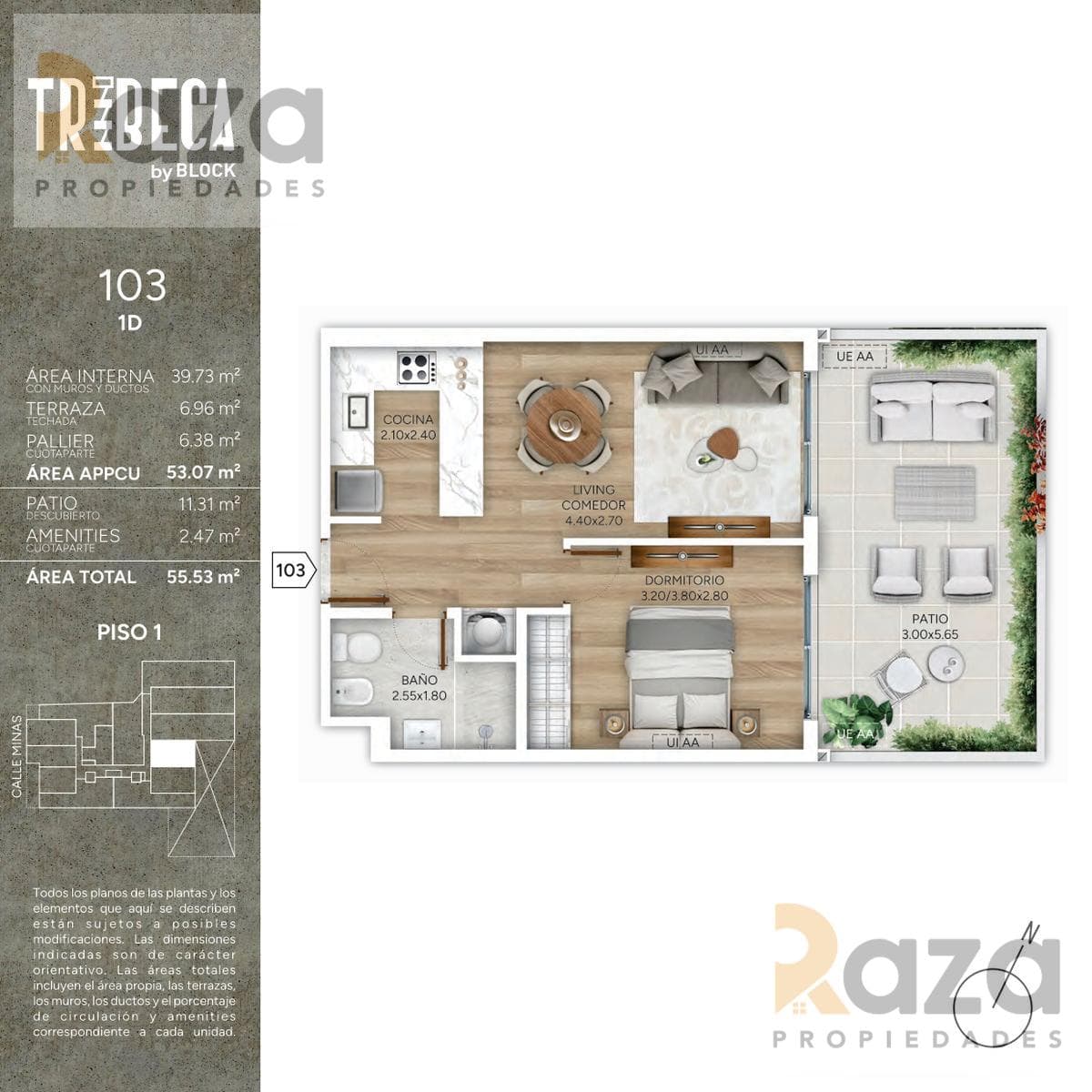 1-Bedroom Apartment for Sale in Cordón