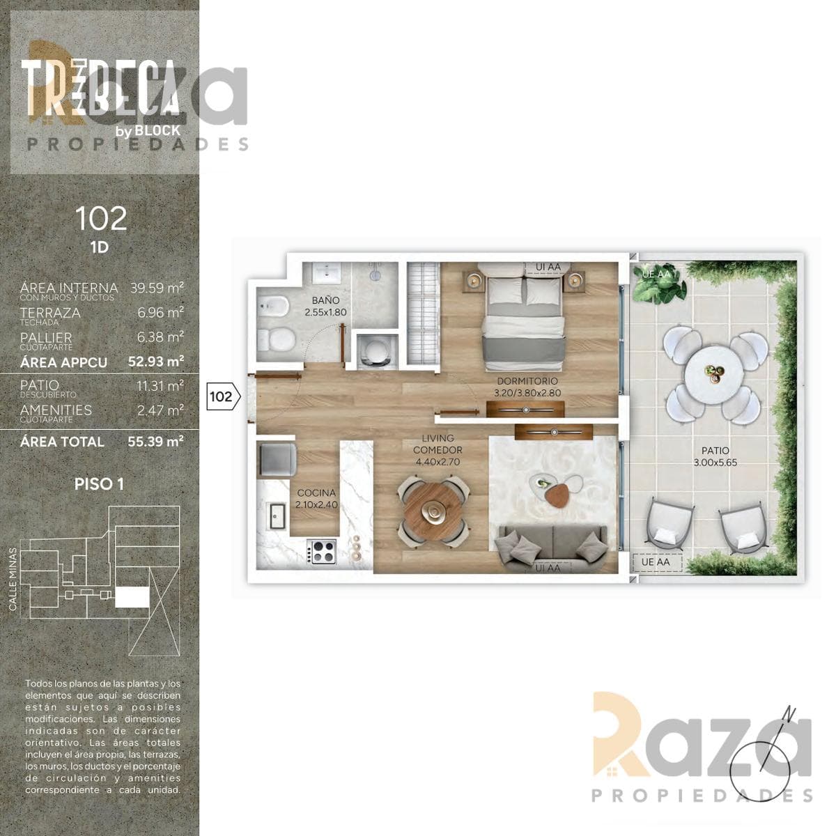 1-Bedroom Apartment for Sale in Cordón