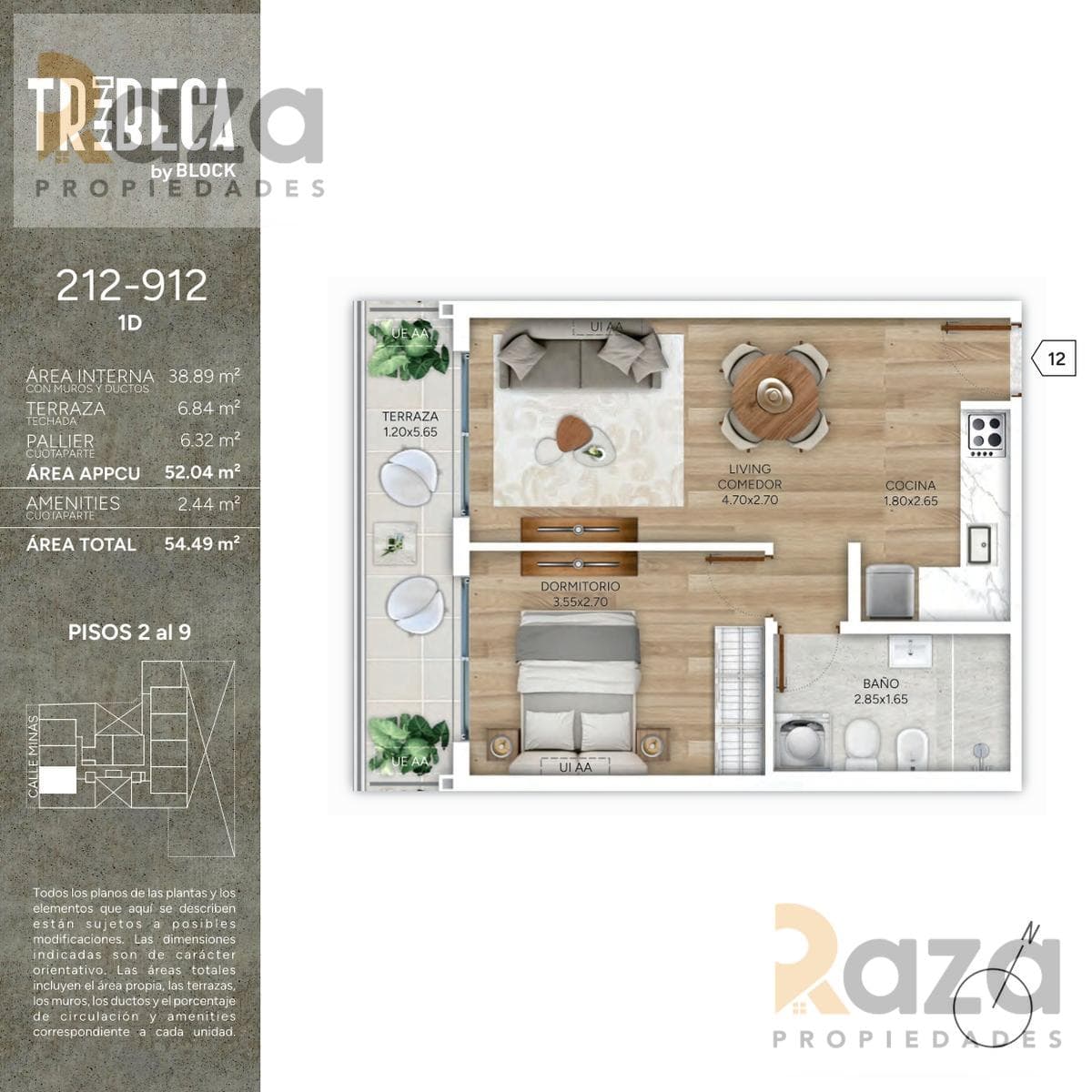 1-Bedroom Apartment for Sale in Cordón