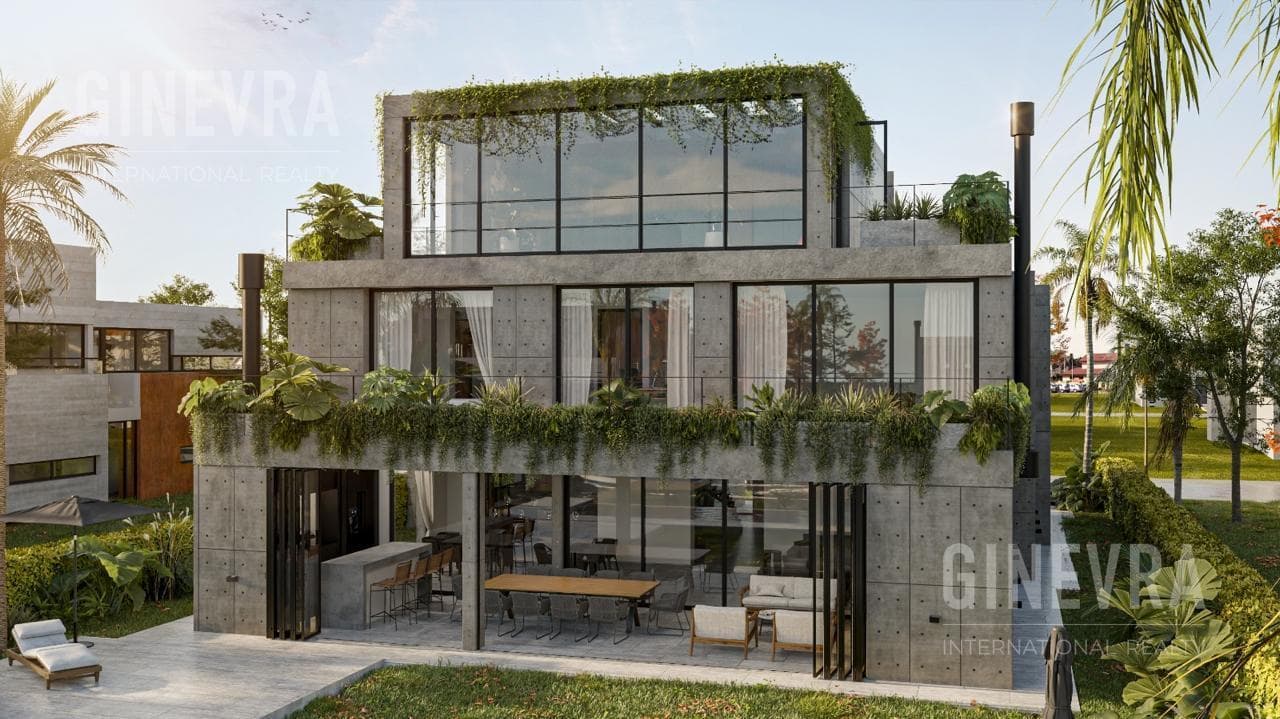 Brand-new modern home for sale in Nordelta, Lagos del Golf