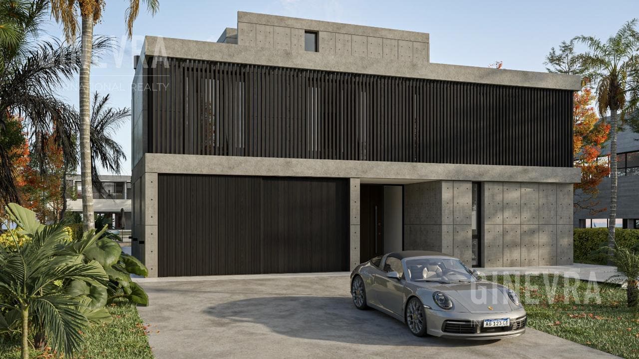 Brand-new modern home for sale in Nordelta, Lagos del Golf