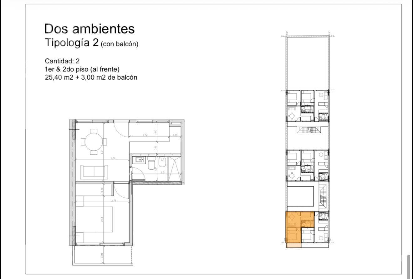 Two-room apartment on the second floor - Banfield Oeste - Suitable for professionals