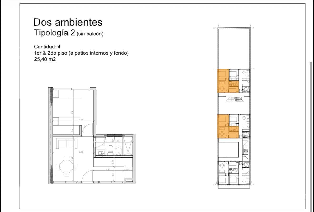 Two-room apartment - Banfield Oeste - Suitable for professionals