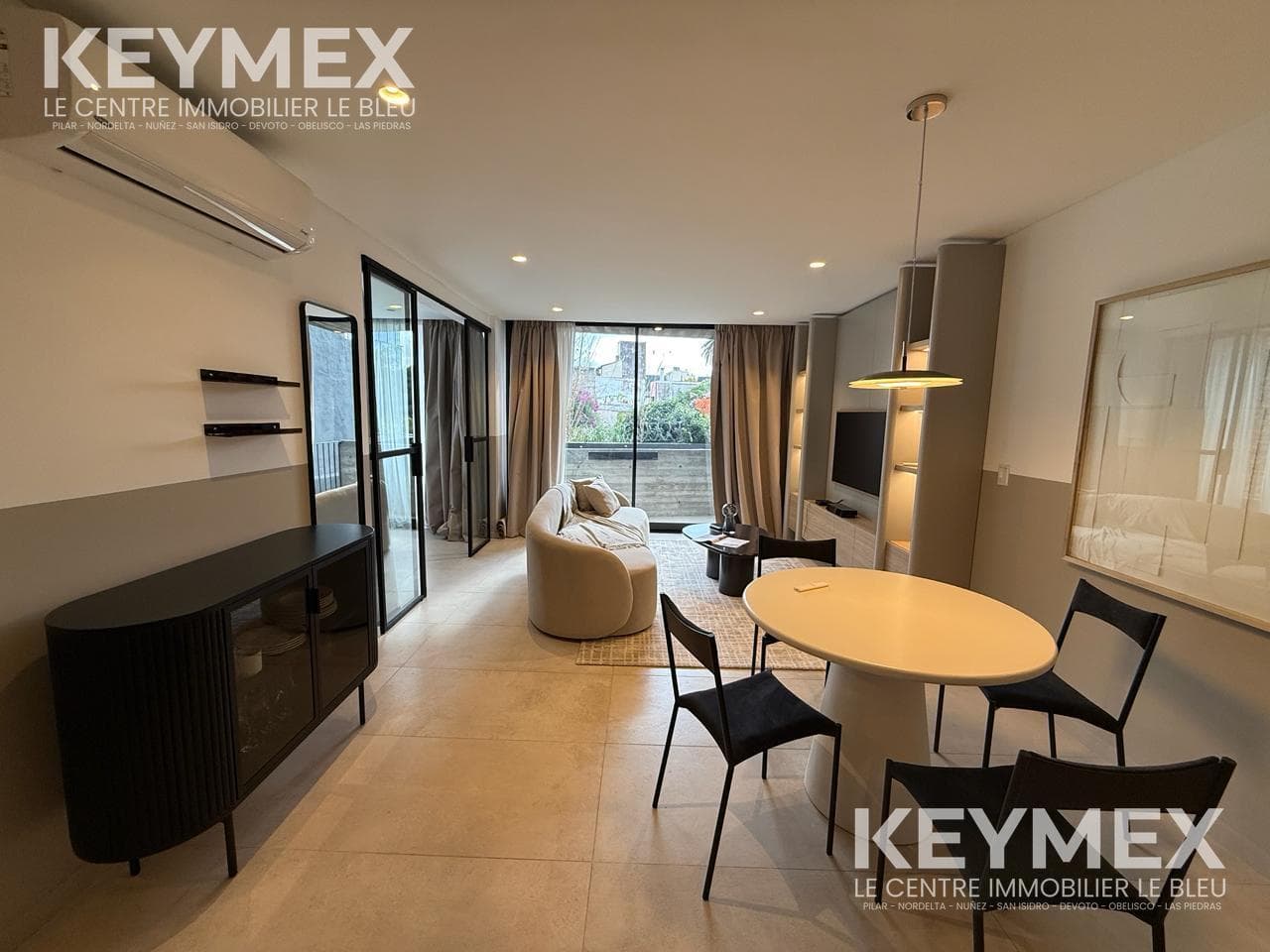 Furnished and fully equipped two-room apartment for rent in Palermo Soho
