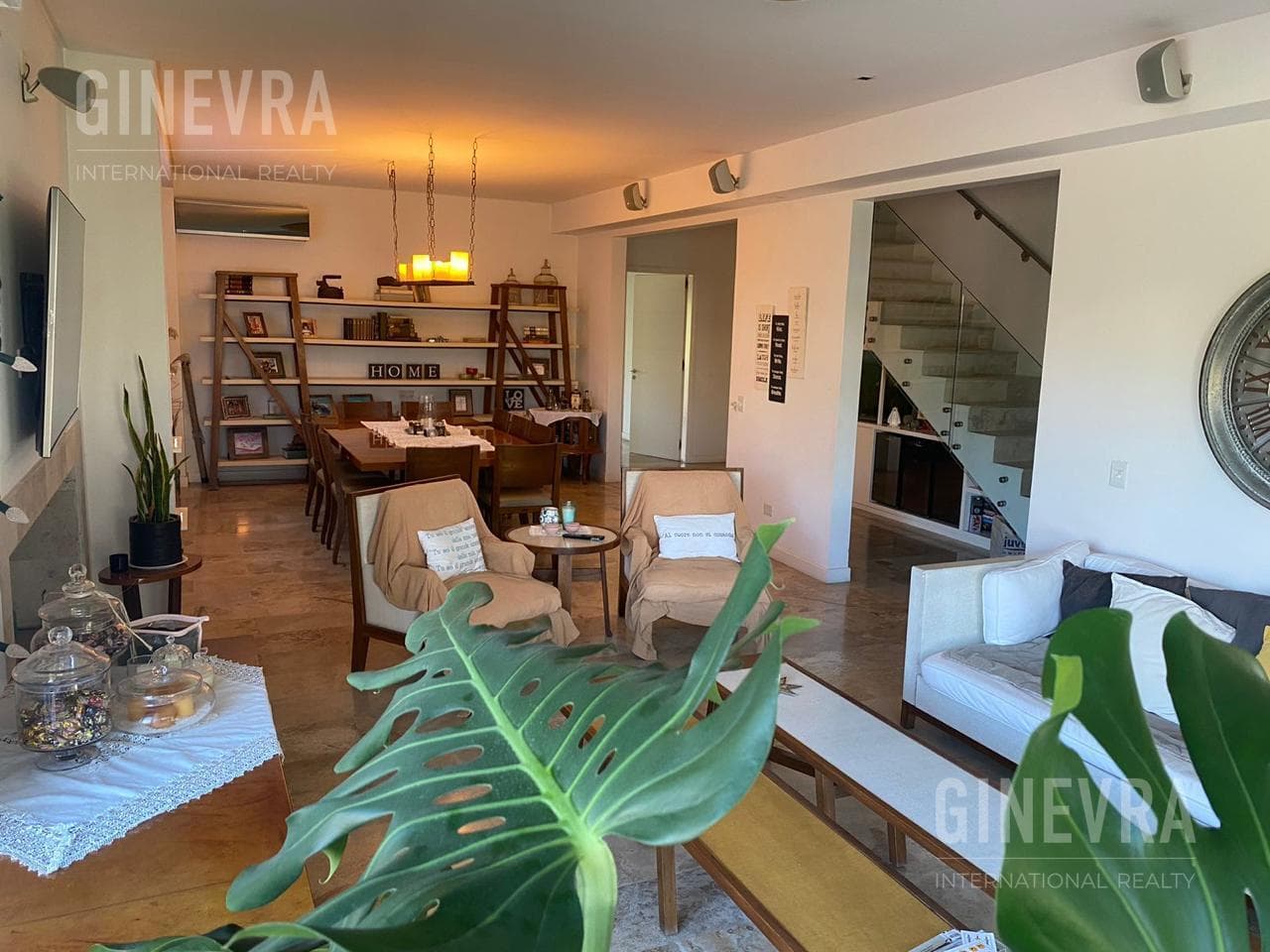 Impressive 3-story house for sale on an interior lot in Nordelta Golf