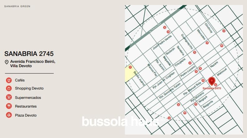 Studio apartment for sale in Devoto (under construction)