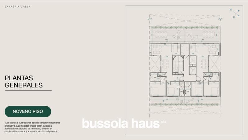 3-room apartment for sale in Devoto (under construction)