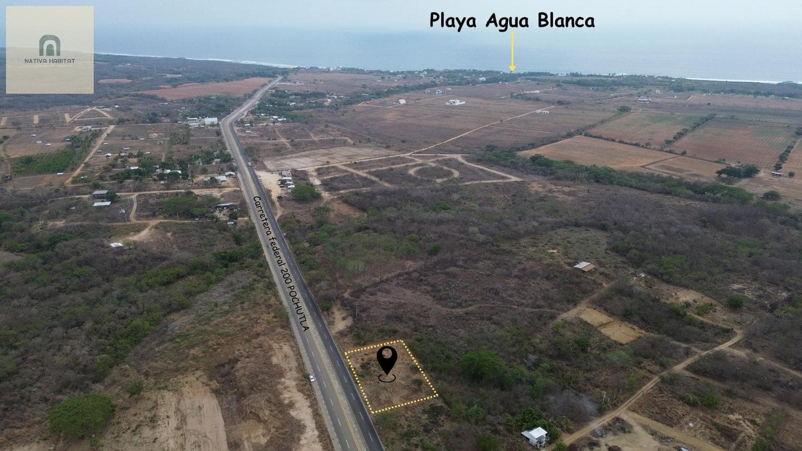 LAND ALONG THE SANTA ELENA-EL TULE FEDERAL HIGHWAY