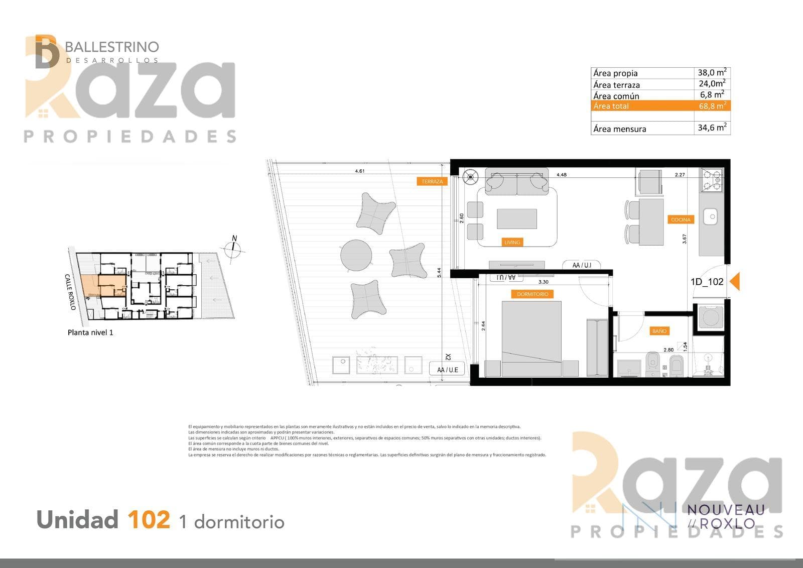 1-Bedroom Apartment for Sale in Cordón