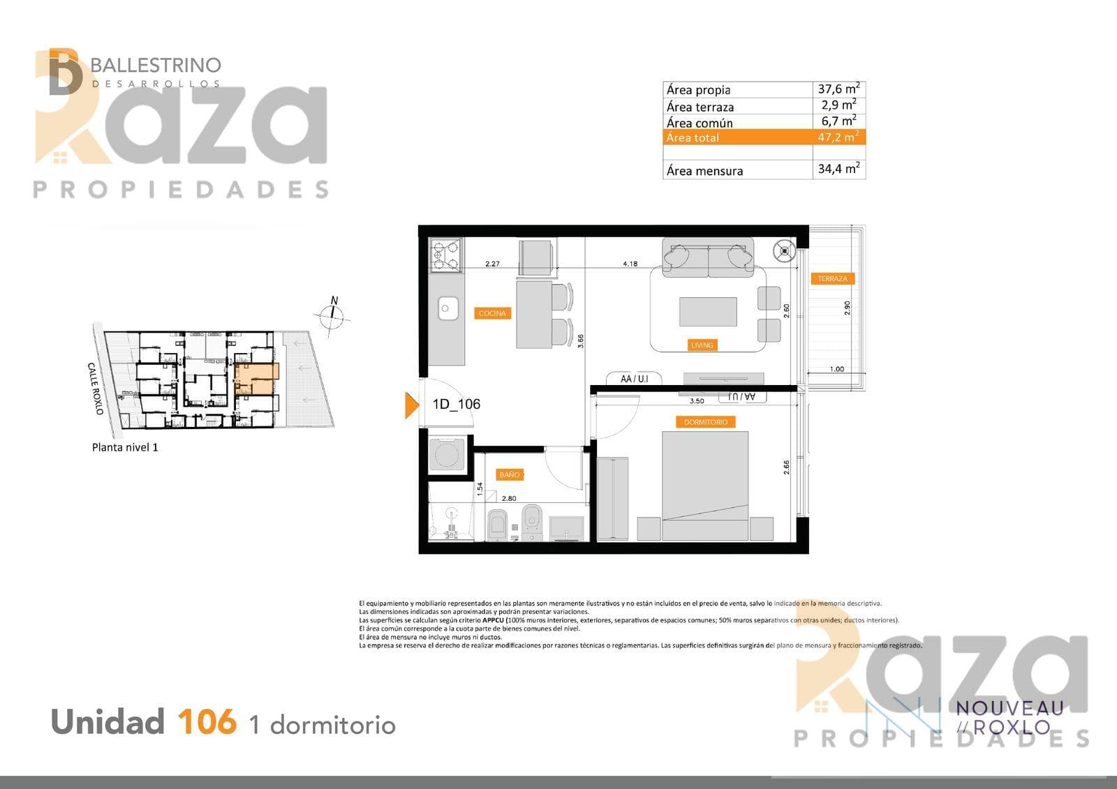 1-Bedroom Apartment for Sale in Cordón