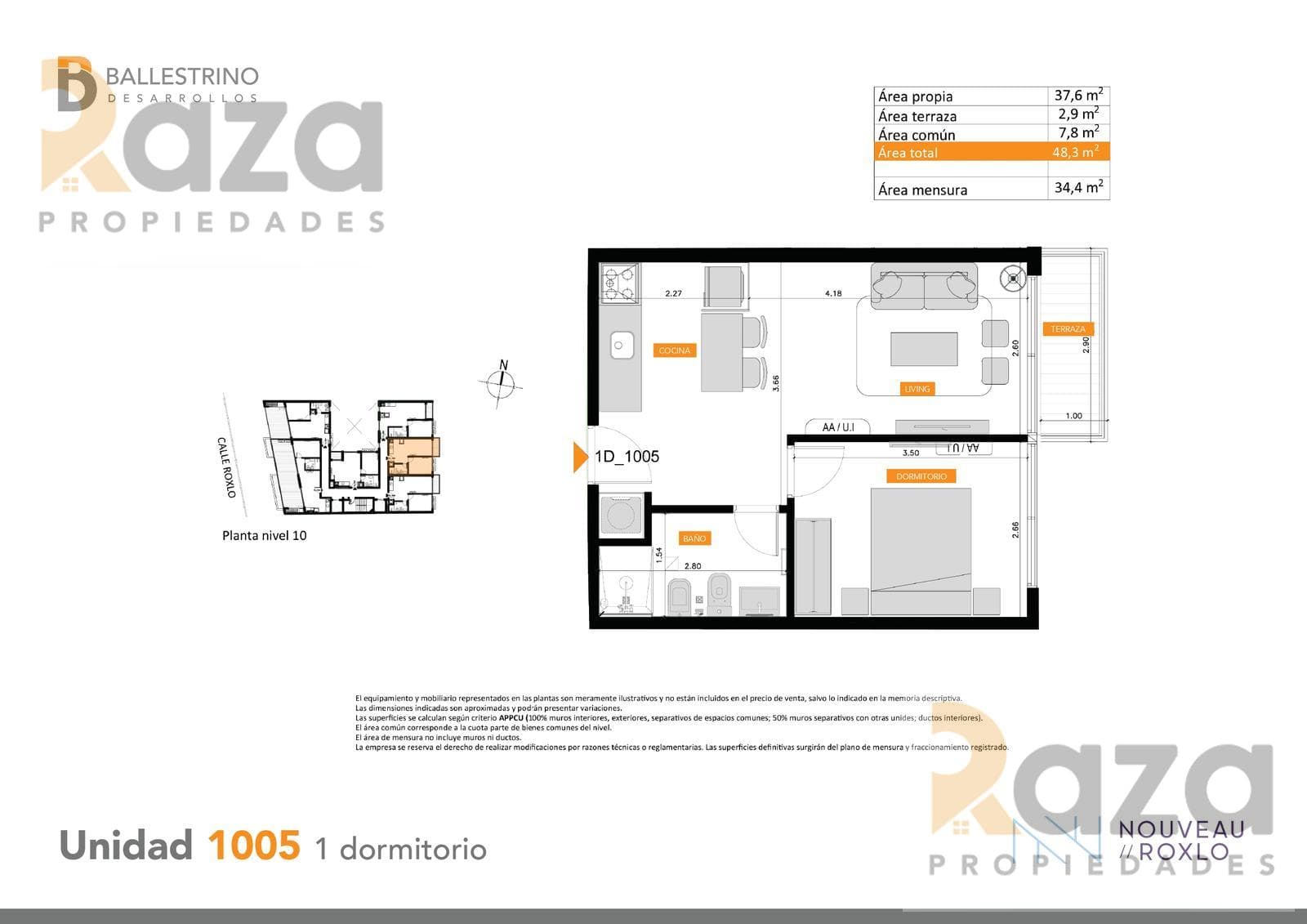 1-Bedroom Apartment for Sale in Cordón