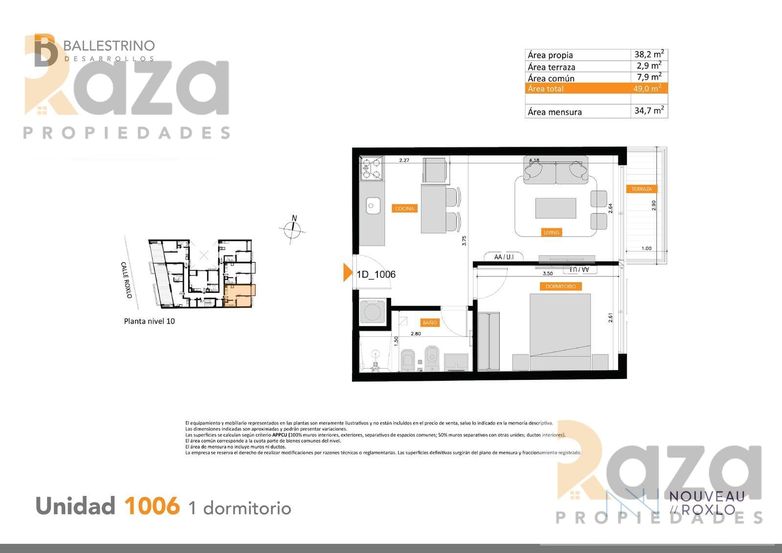 1-Bedroom Apartment for Sale in Cordón