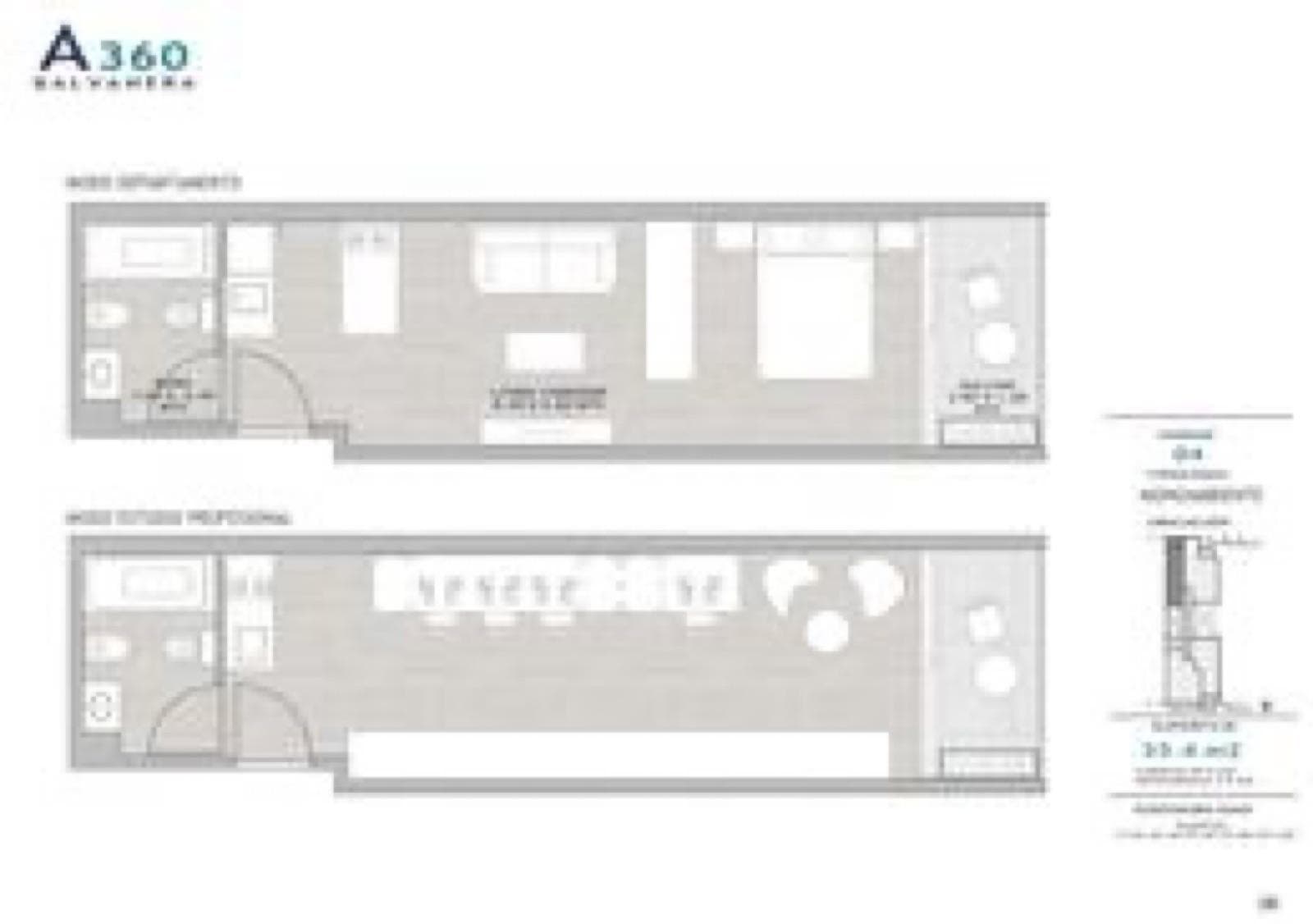 Studio Apartment for Sale with Balcony and Amenities at Alberti 360