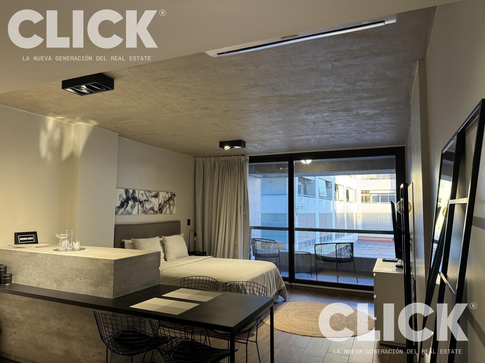Furnished and fully equipped apartment for rent.