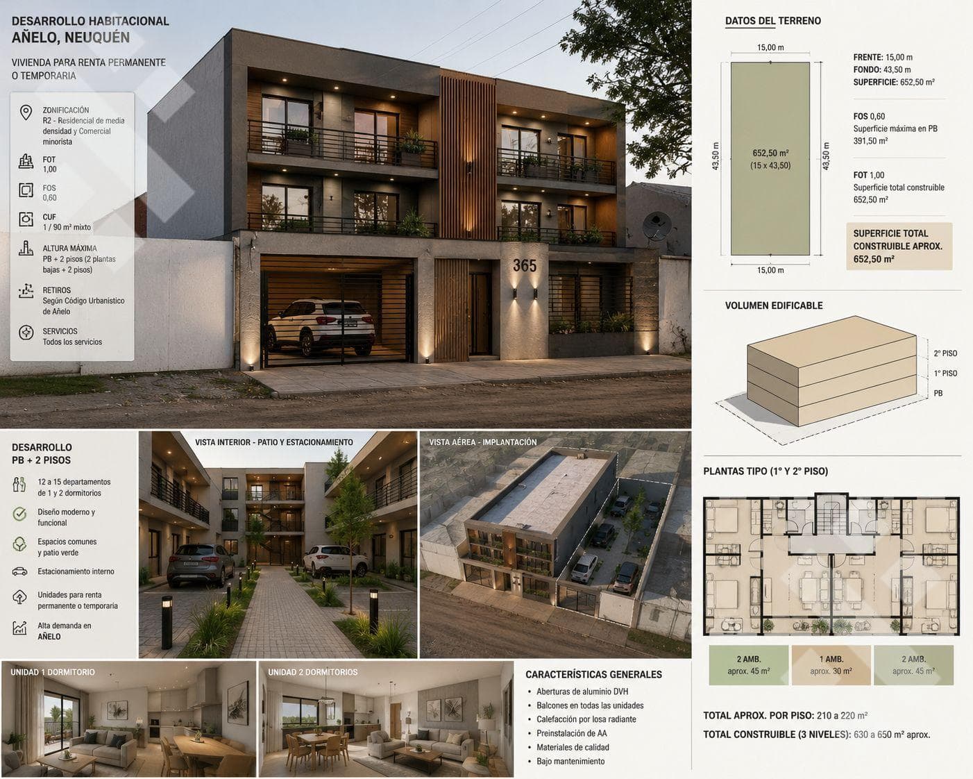 FOR SALE: 652 M2 LOT (SUITABLE FOR DEVELOPMENT) - AÑELO