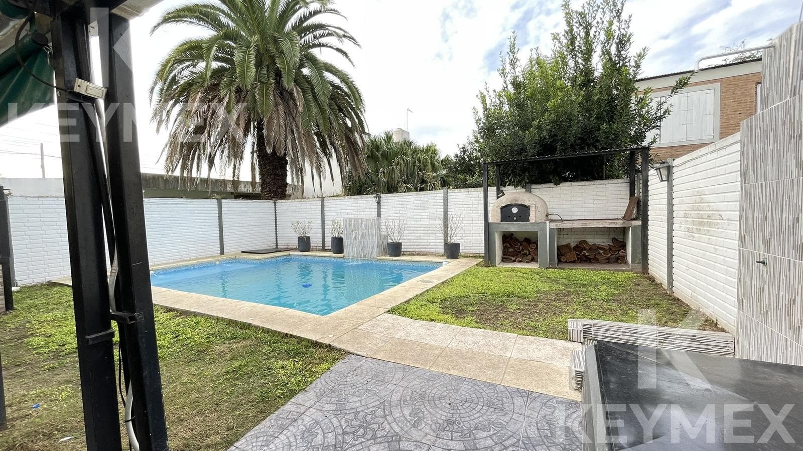 House for sale in Los Hornos, 2 bedrooms, barbecue area, pool, park, patio, garage