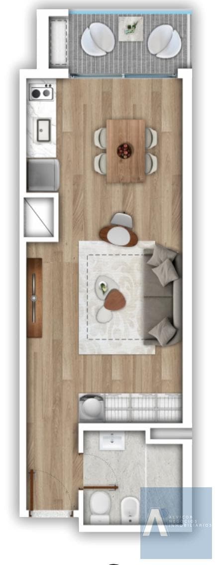 Loft for Sale (Generating Rental Income), La Blanqueada—A Great Opportunity
