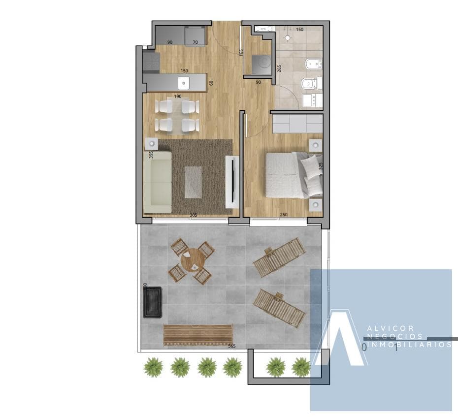 1-Bedroom Apartment for Sale, Cordón AP8425498