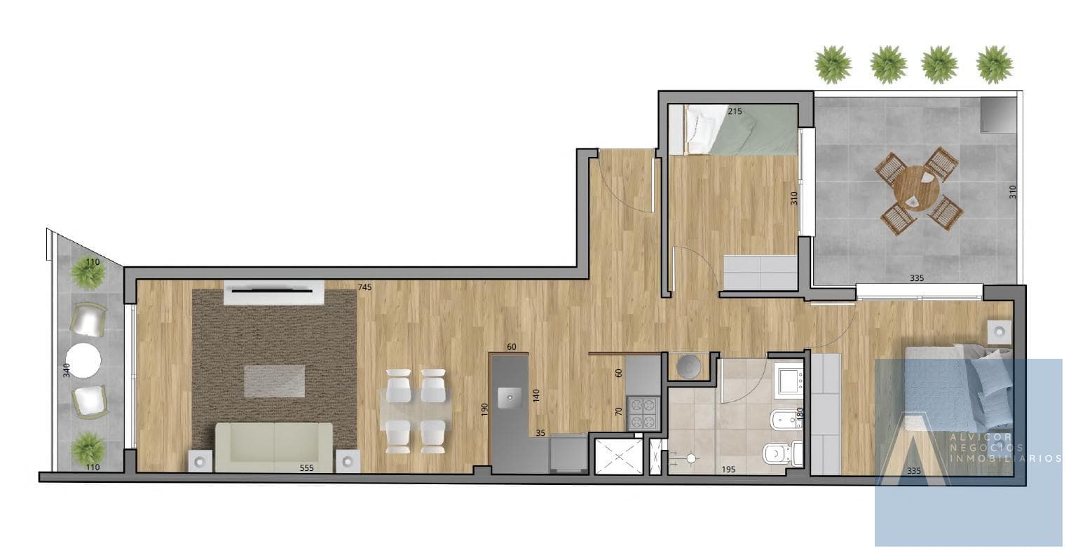 2-Bedroom Apartment for Sale, Cordón AP8425541