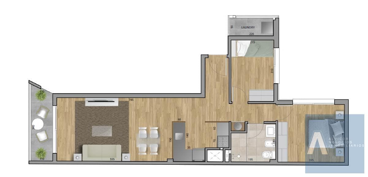 2-Bedroom Apartment for Sale, Cordón AP8425550