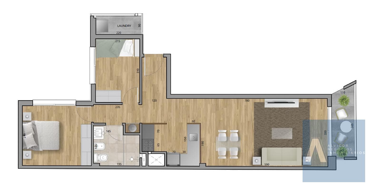 2-Bedroom Apartment for Sale, Cordón AP8425554