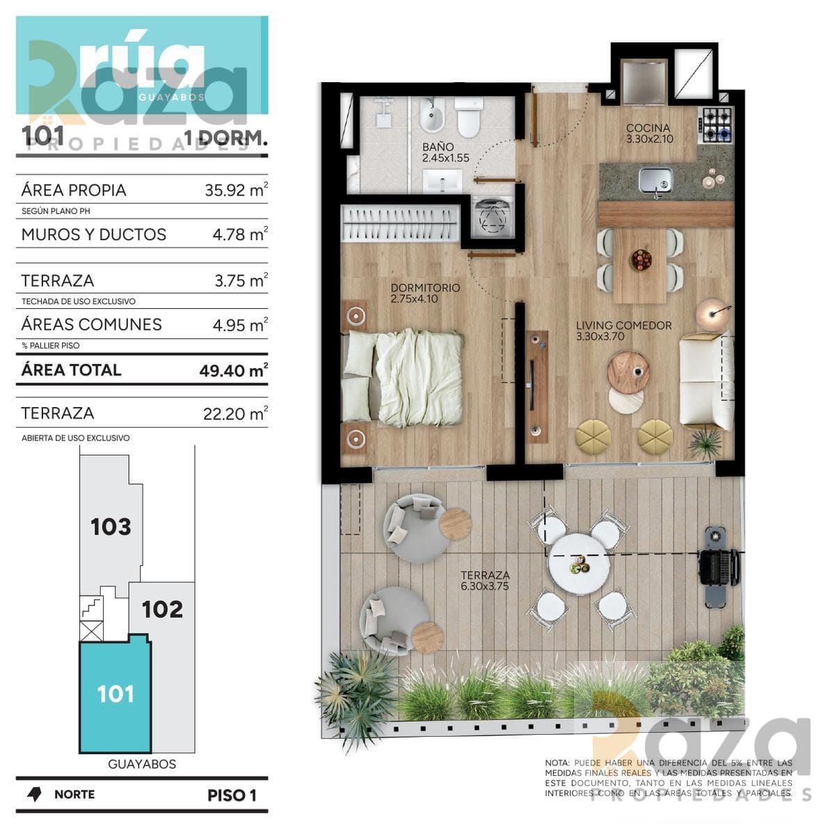 1-Bedroom Apartment for Sale in Cordon