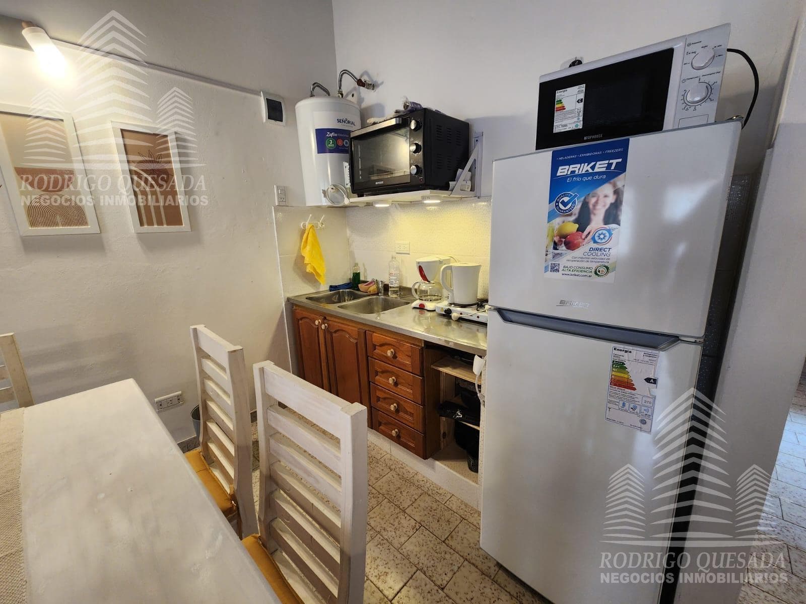 3-bedroom apartment just one block from the ocean in Mar de Ajo