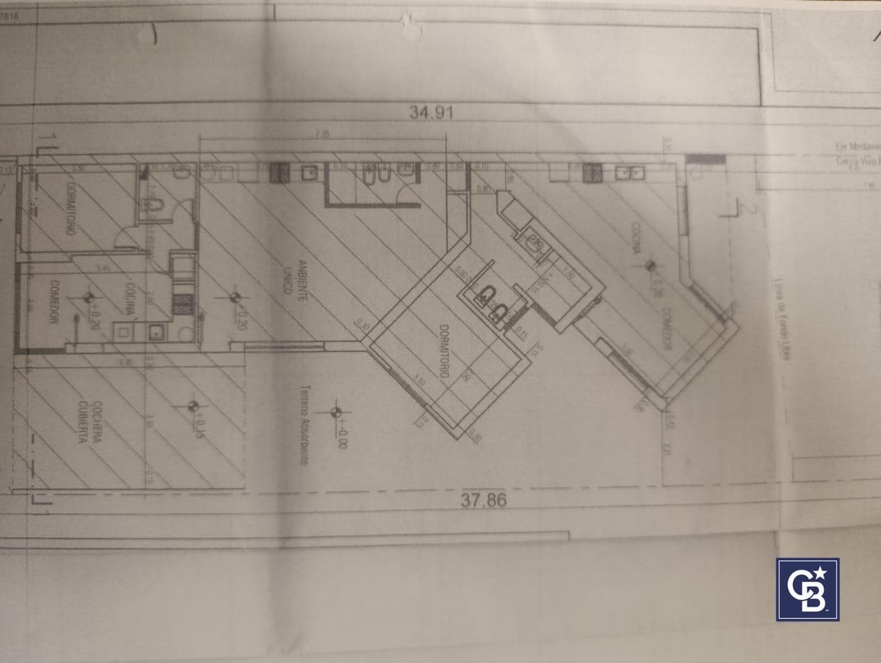 House in need of renovation in downtown Escobar