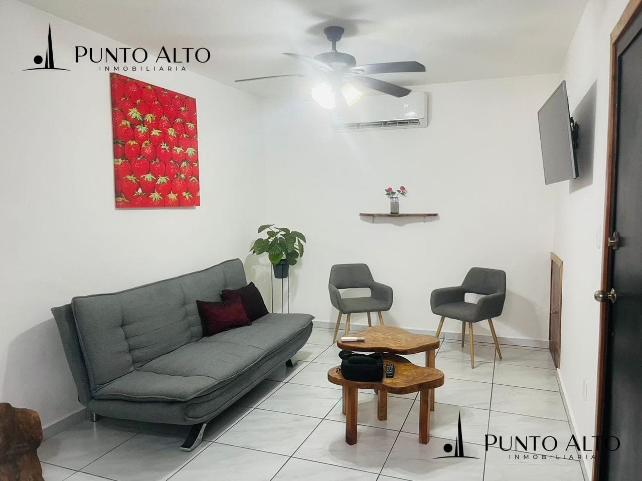 FURNISHED APARTMENT FOR RENT ONE BLOCK FROM FAJA DE ORO