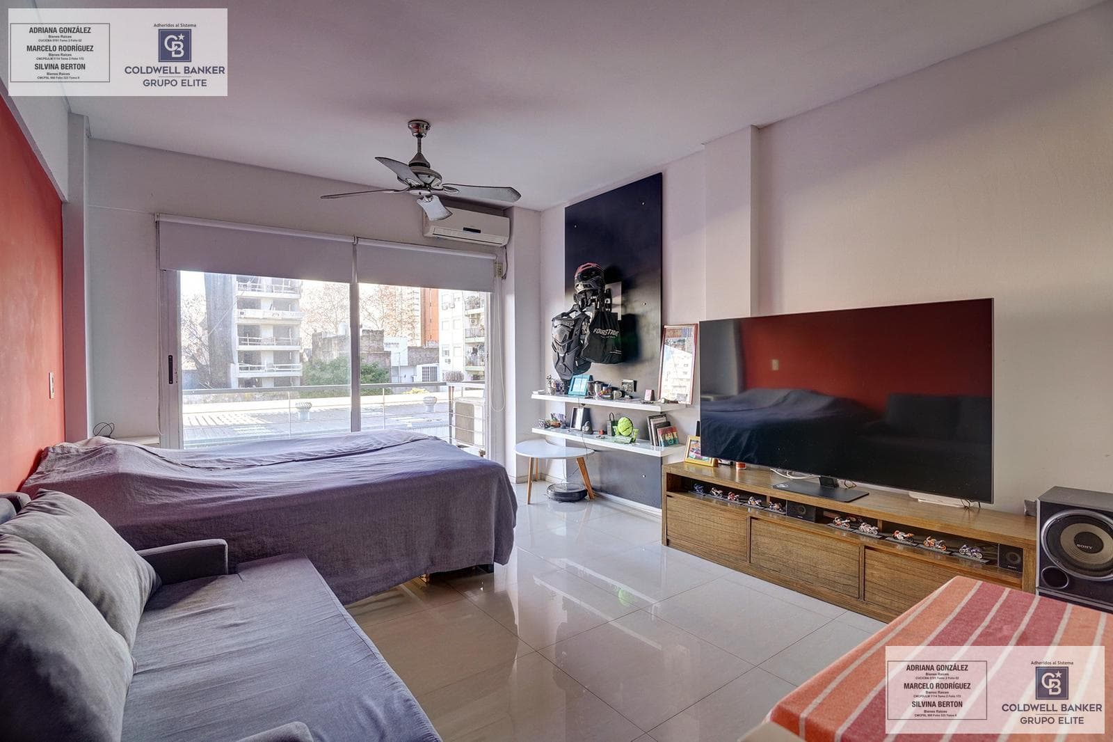 Studio apartment for sale with a balcony in Boedo.