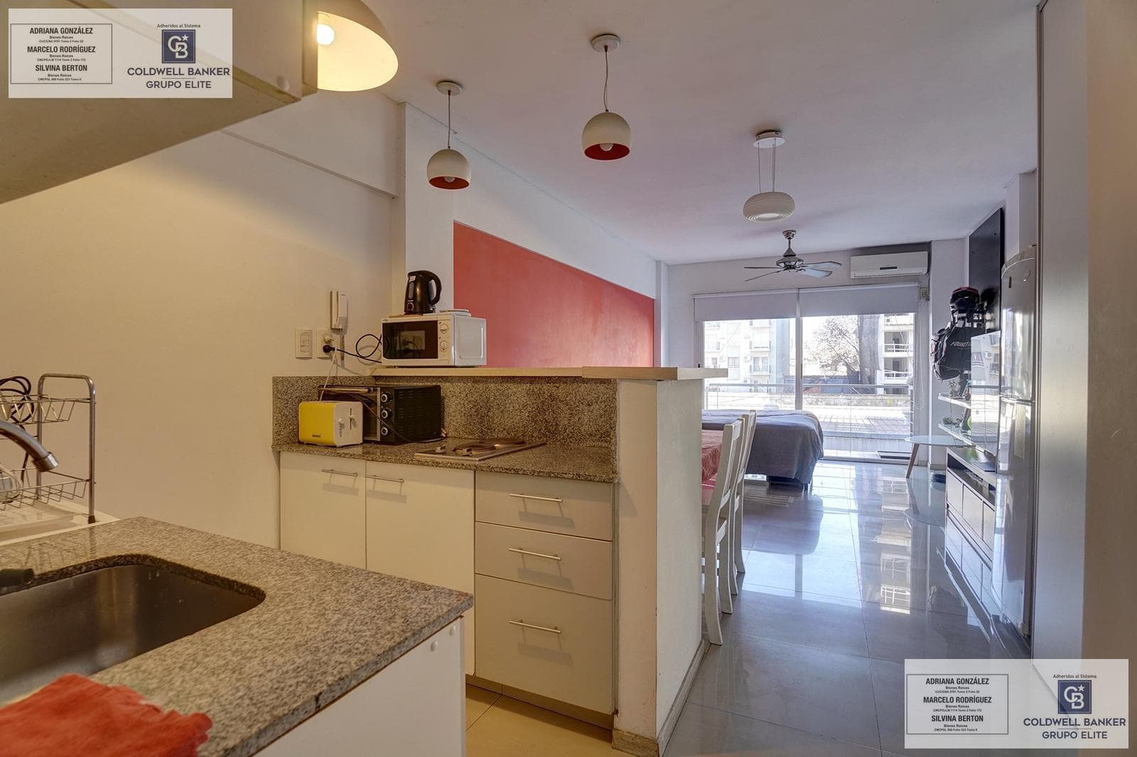 Studio apartment for sale with a balcony in Boedo.