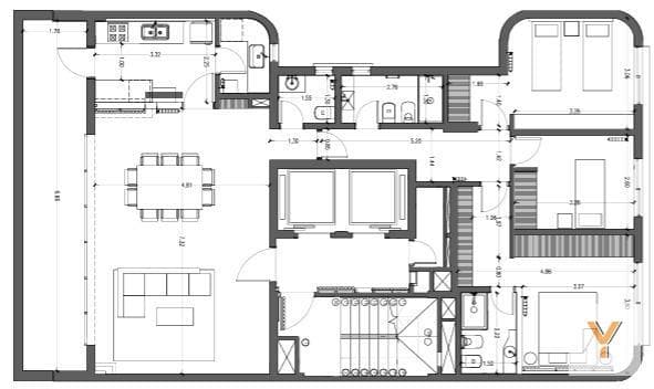 Apartment for Sale - 3 Bedrooms, 3 Bathrooms - 138.91 m - La Plata