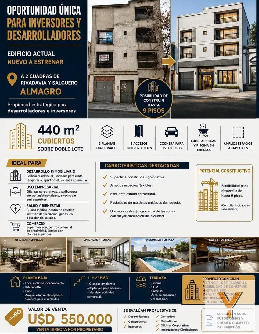 Land for Sale - 440 meters - Almagro