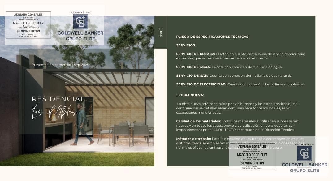 Los Robles Residential Complex: Pre-construction Sales