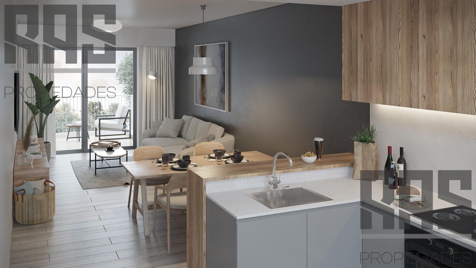 Apartment under construction in Villa Devoto