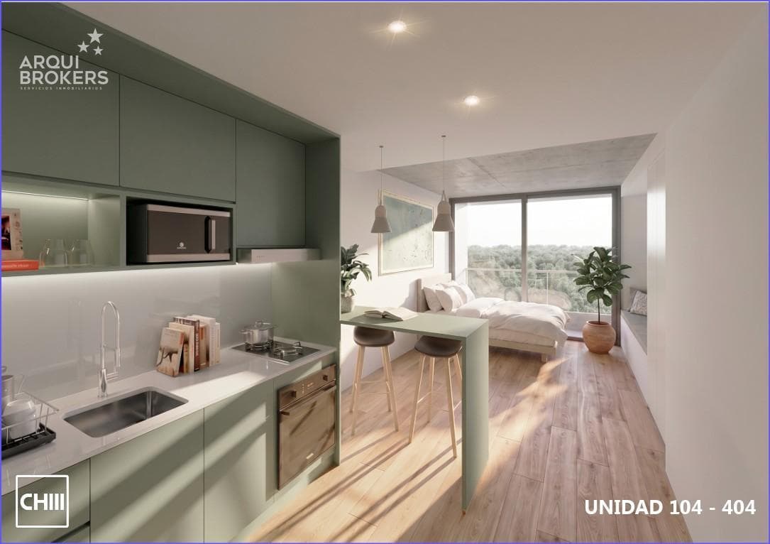 Studio Apartment for Sale in Pocitos - 104