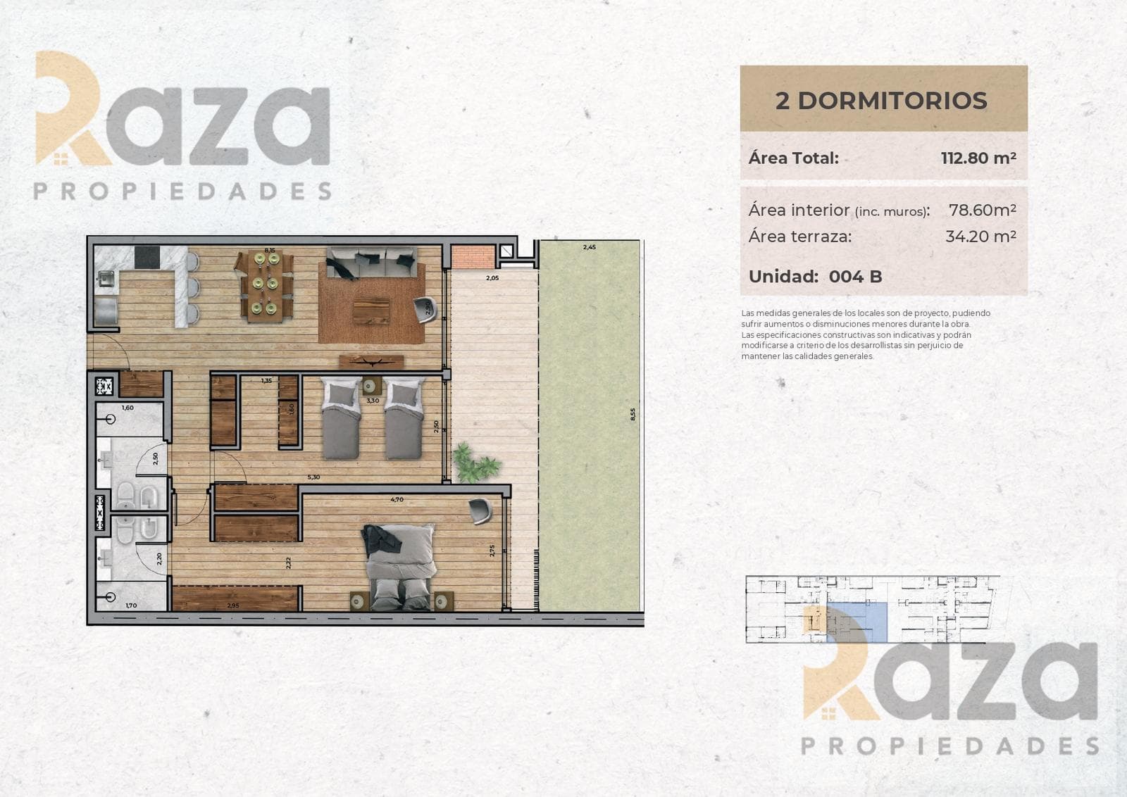 2-Bedroom Apartment for Sale in Punta Carretas