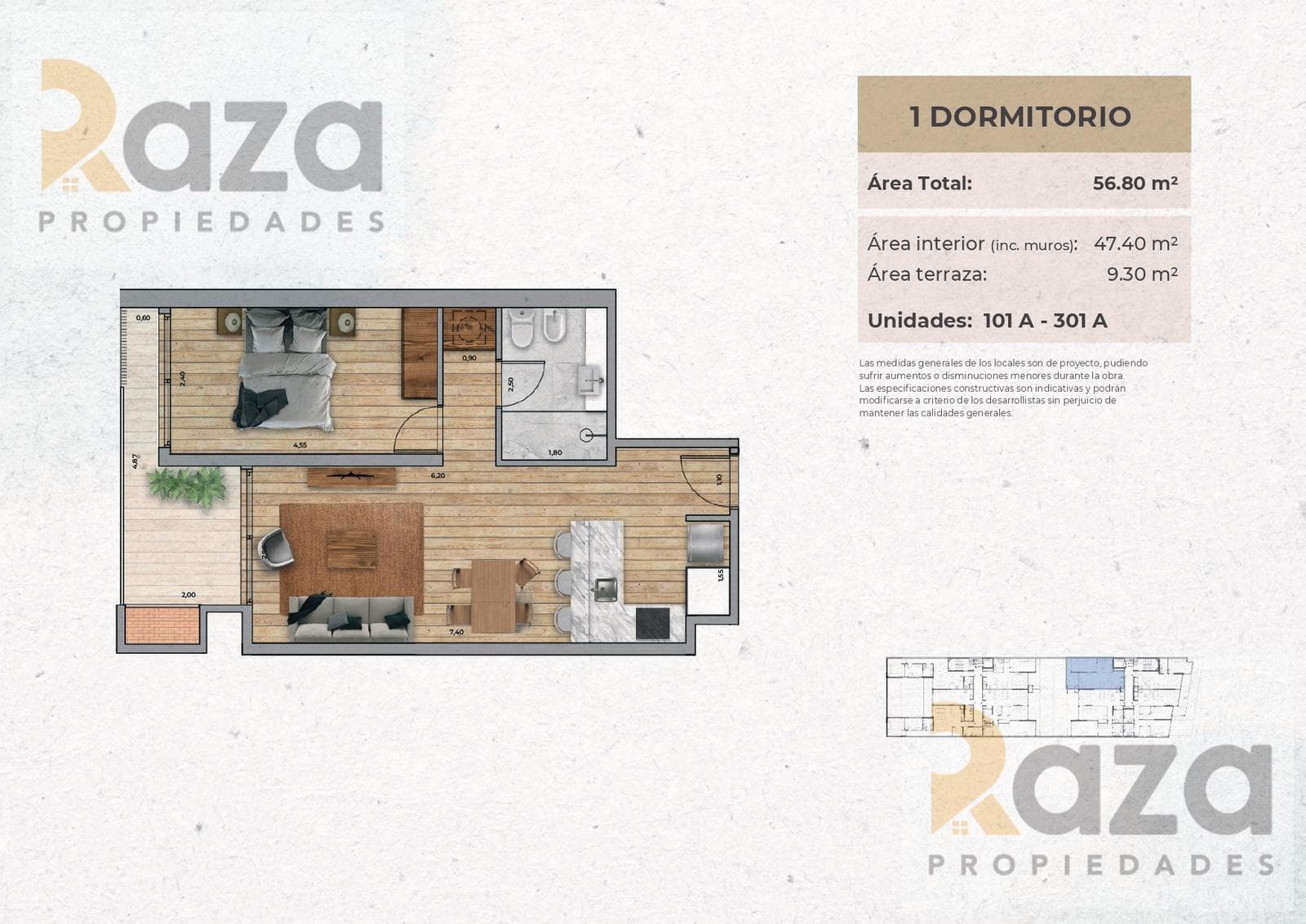 1-Bedroom Apartment for Sale in Punta Carretas