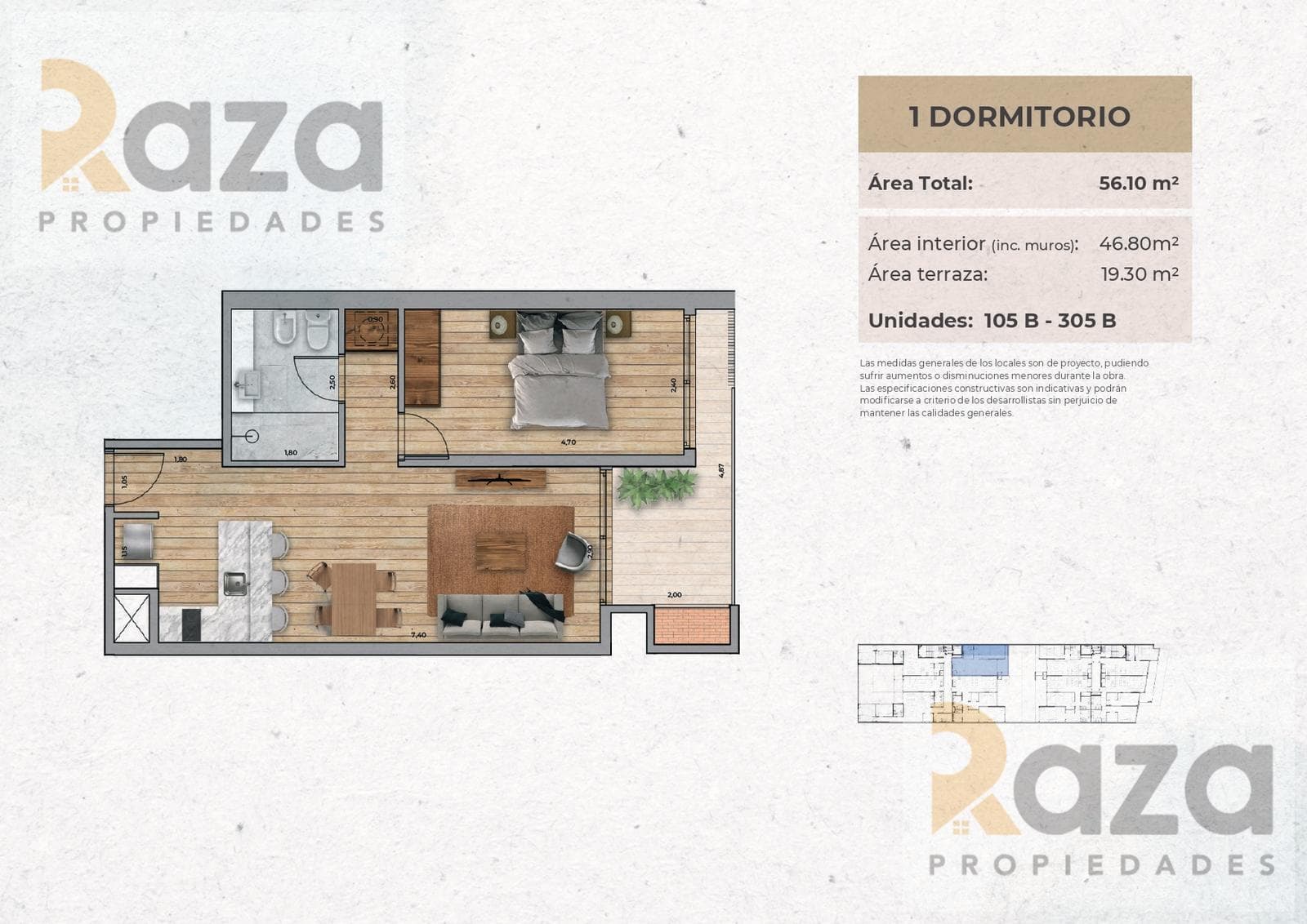 1-Bedroom Apartment for Sale in Punta Carretas