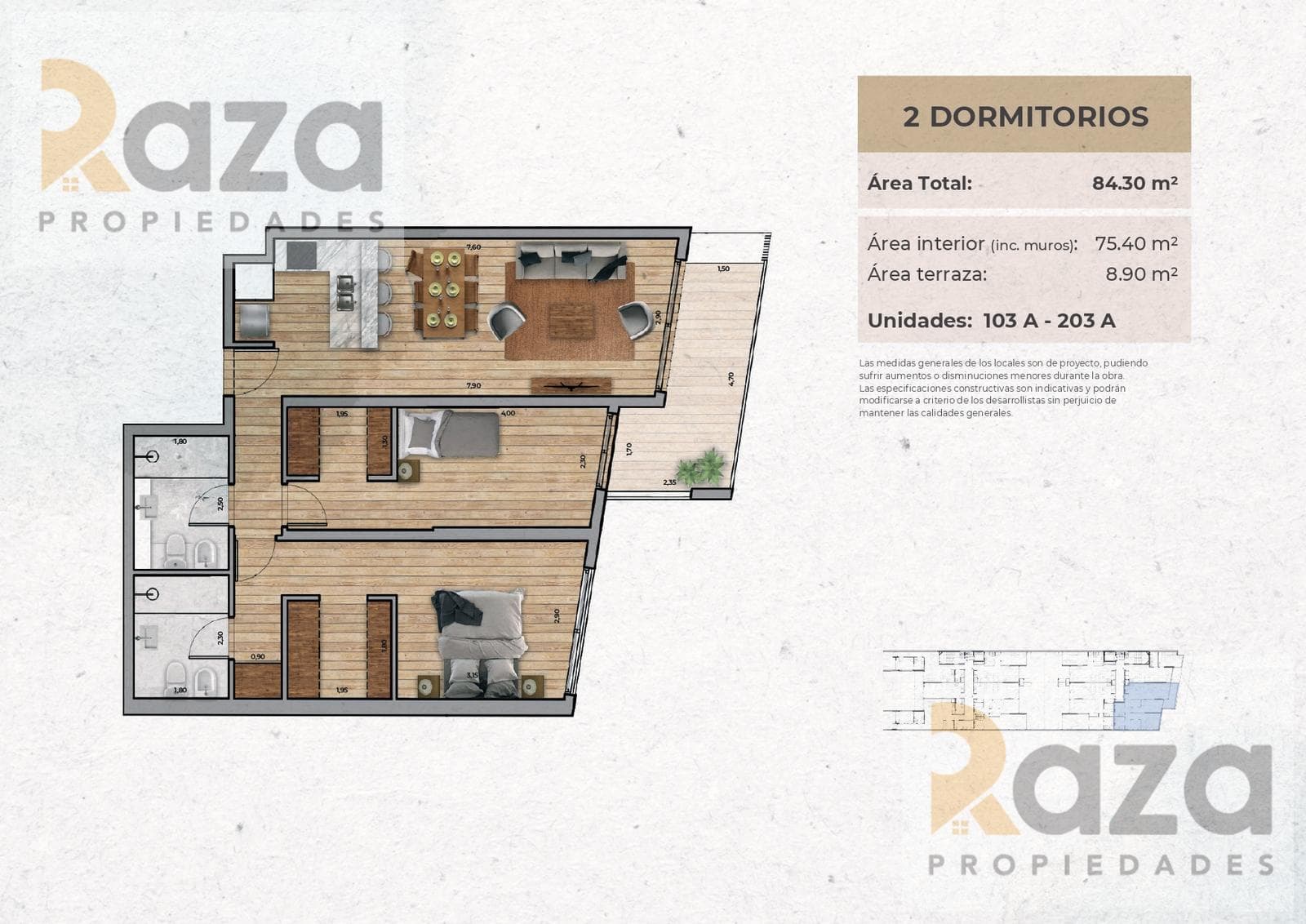 2-Bedroom Apartment for Sale in Punta Carretas